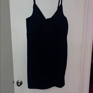 Emerald Sundae Asymmetrical Dress - Navy Blue